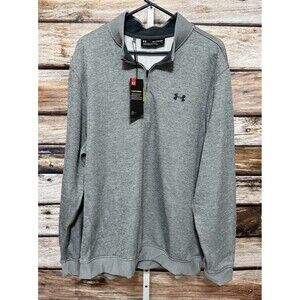 NWT Under Armour Storm Shirt Mens XXL Quarter Zip Pullover Grey NWT